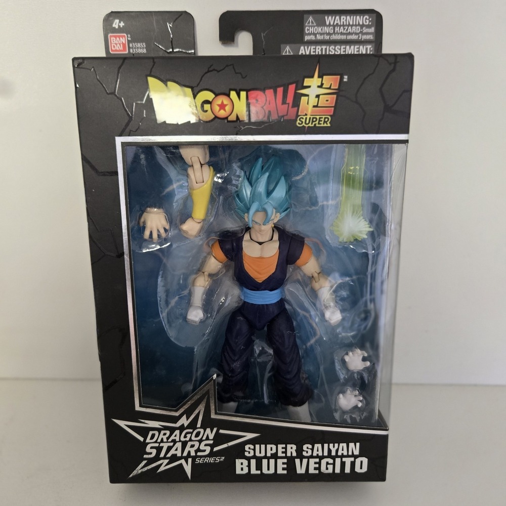 Dragon Stars Dragon Ball Super Saiyan Blue Vegito Action Figure w/ Extras NEW